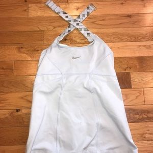 Baby blue Nike halter